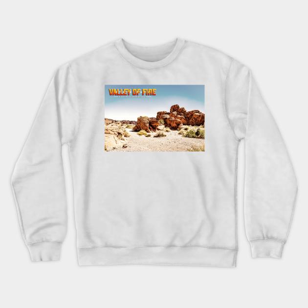 Valley of Fire State Park Crewneck Sweatshirt by Gestalt Imagery